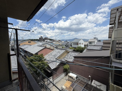 【展望】 | 紫野中柏野町 | バルコニーからの眺望