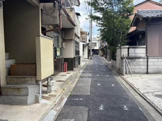 【前面道路含む現地写真】 | 紫野中柏野町