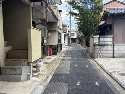 【前面道路含む現地写真】 | 紫野中柏野町