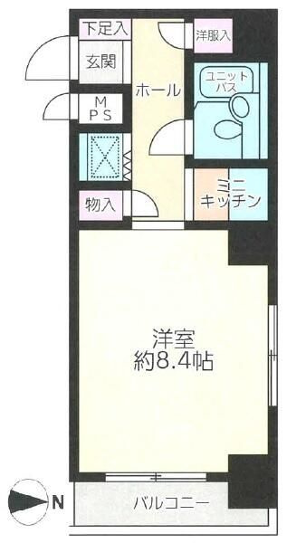 ストークTS元浅草の間取り