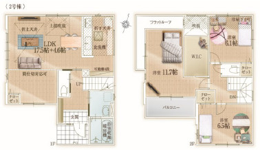 LIGARE 川越市霞ケ関北 20期の間取り|3LDK