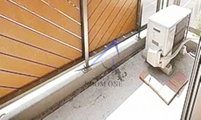 パルコート信濃町 のバルコニー|バルコニーです。