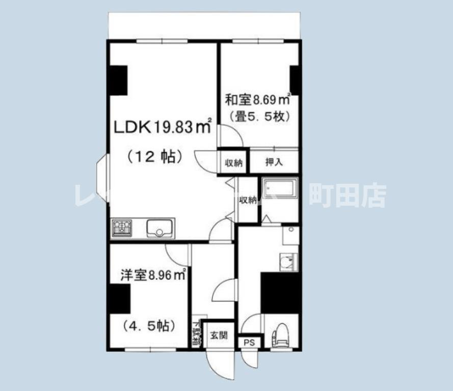 パドーレエスペランサ※初期費用分割後払いサービス利用可能物件の間取り