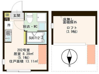 【間取り】 | ハーモニーテラス尾久