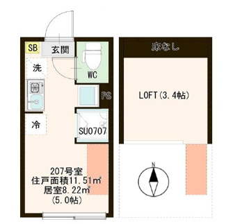 【間取り】 | ハーモニーテラス新小岩Ⅳ