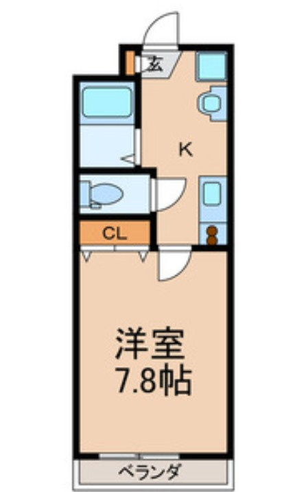K.Y南八幡の間取り
