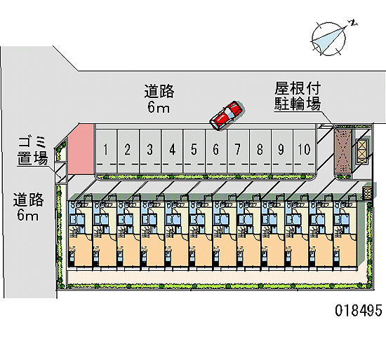 レオパレス吉春の地図|画像4