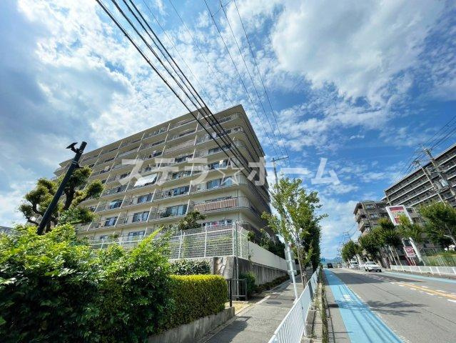 ハイマート豊中の外観|外観は落ち着いています