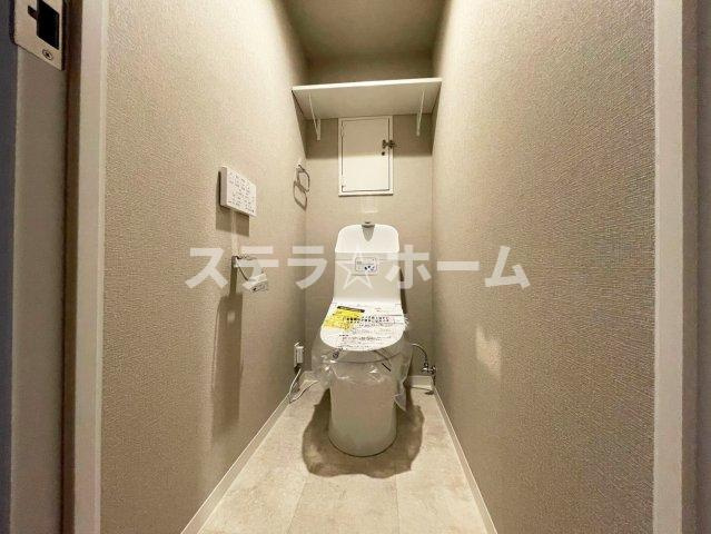 ハイマート豊中のトイレ|落ち着いたトイレです
