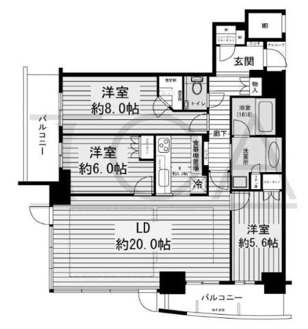 大阪ひびきの街 ザ・サンクタスタワー