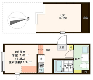 【間取り】 | ハーモニーテラス東小岩Ⅲ
