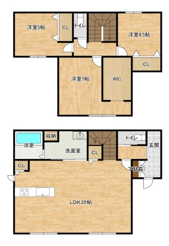 三木市大塚1丁目の間取り