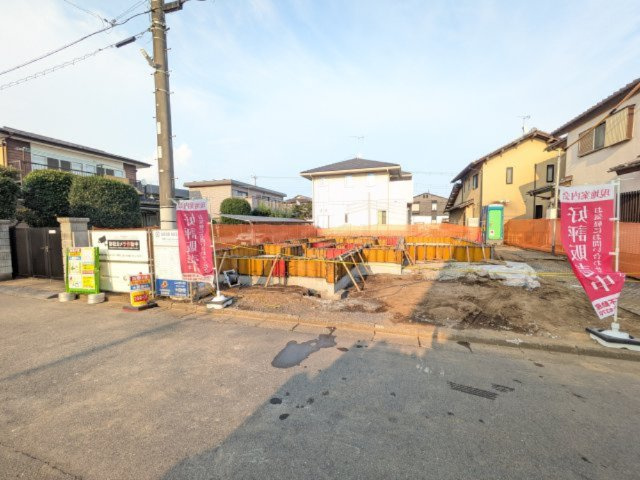 水戸市千波町　5期　新築戸建ての前面道路含む現地写真|本日のご見学も可能です♪
お気軽にお電話またはお問い合わせください。