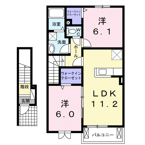 【間取り】 | らんたん　２