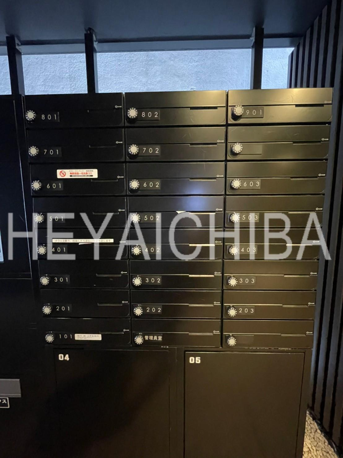 クレアツィオーネ上野のその他共用部分|メールボックス