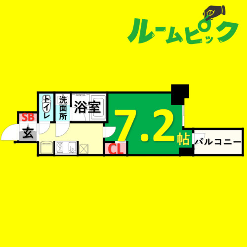 セイワパレス丸の内駅前プレミア　名古屋市賃貸　仲介手数料無料の間取り