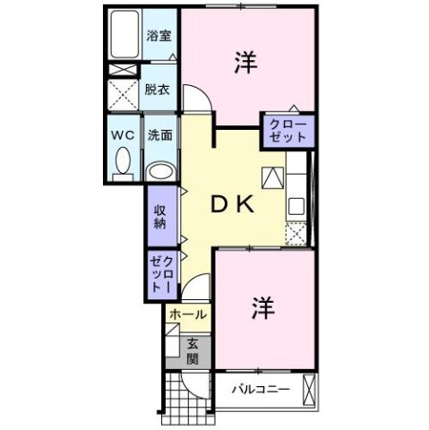 【間取り】 | グレイスリバー　Ｔ・Ｍ