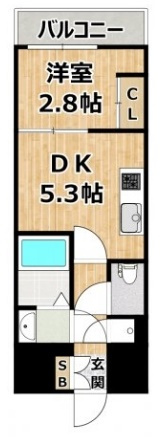 【間取り】 | SERENiTE本町reflet
