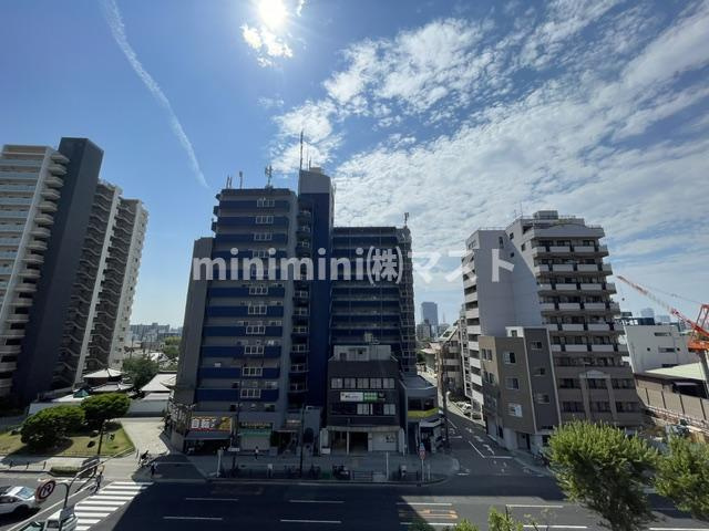 MAPLE夕陽丘のバルコニー