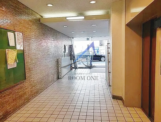 五反田サンハイツのエントランス|エントランスです。
