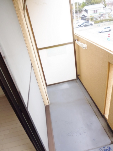 マンション　ロアのバルコニー