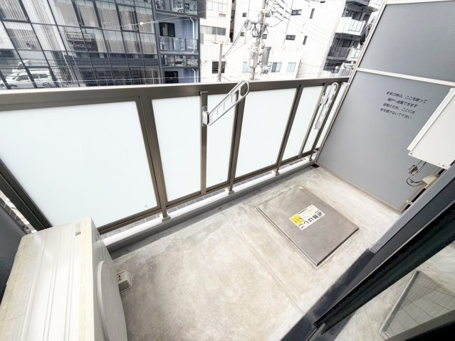 Fortuney江坂Ⅱのバルコニー