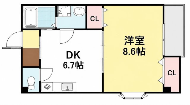 【間取り】 | シャルマンペイサージュ