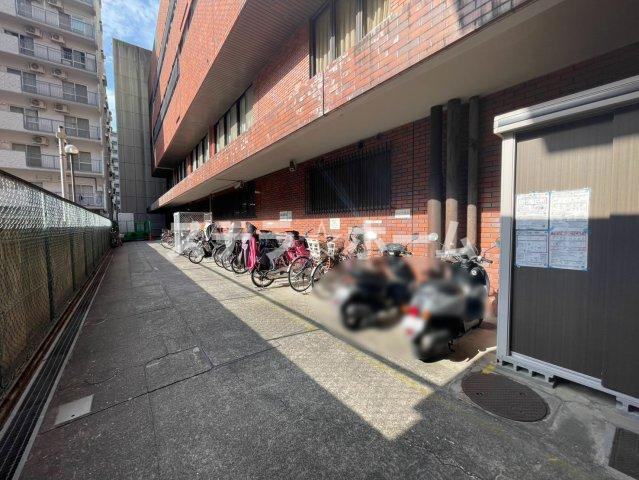 北大阪ハイツの駐輪場|駐輪場です