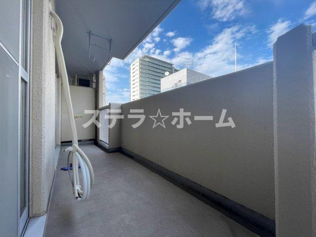 北大阪ハイツのバルコニー|バルコニーがあります