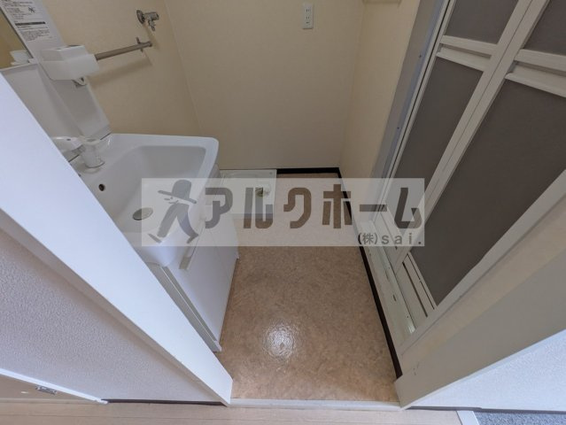 メゾン上市の洗面所
