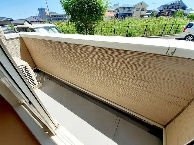Ｎｅｏエミサト　Ａのバルコニー