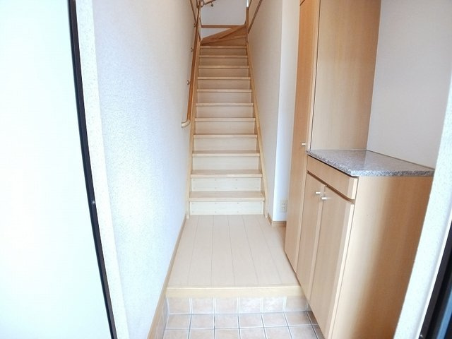 メリディオ葛原Ｃの玄関