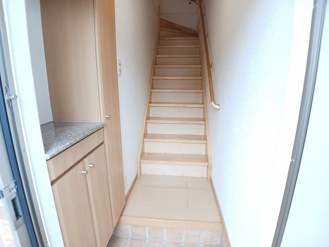 メリディオ葛原Ａの玄関