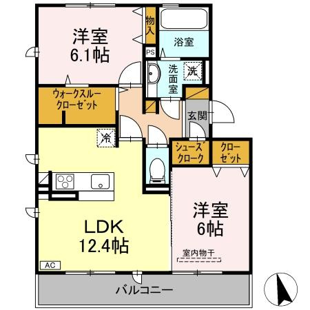 【間取り】 | リヴェール南流山 Ａ