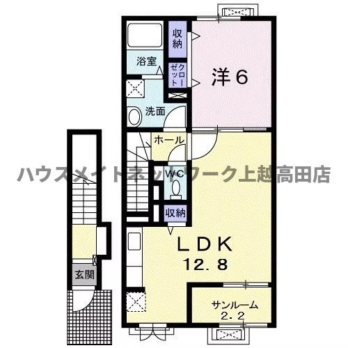 パルテンツァの間取り|間取図