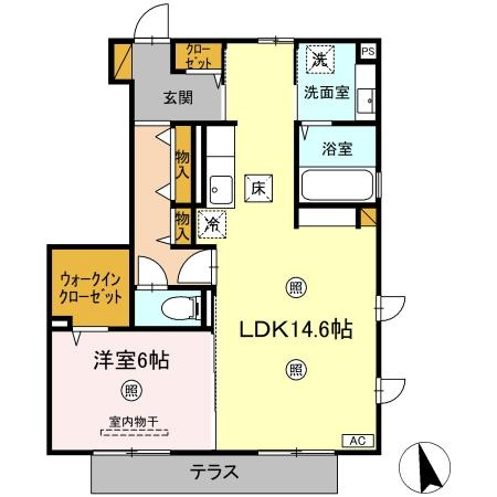 【間取り】 | リヴィール ソワ Ⅱ
