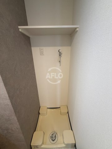 Alivis桜川の洗面所|Alivis桜川　洗濯機置き場