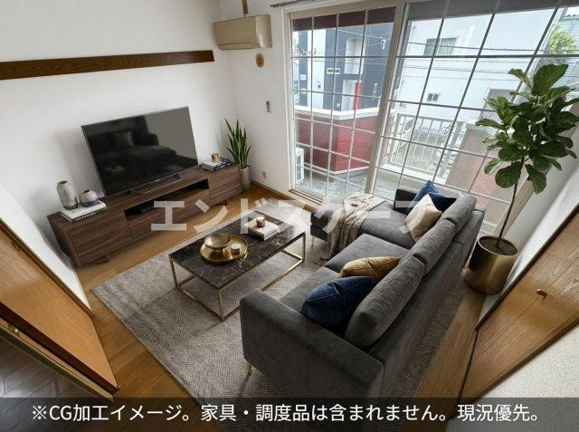 メープルアベニュー　Ｃの居間・リビング|高崎、前橋のお部屋探しはエンドスケープまで！お客様の理想お聞かせ下さい♪