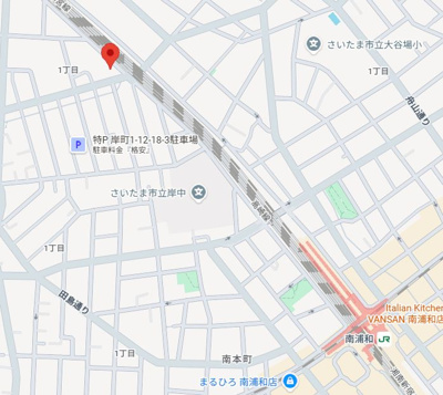 【地図】 | さいたま市浦和区岸町１丁目店舗