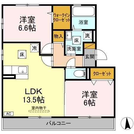 【間取り】 | ラヴィエール
