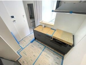 神戸市中央区旭通２丁目の賃貸マンションのキッチン