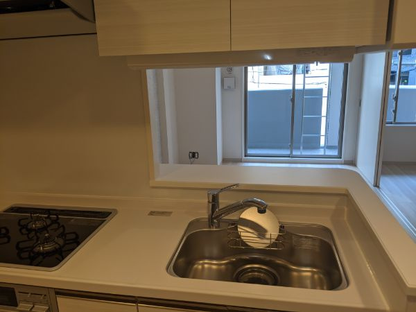 神戸市中央区下山手通３丁目の賃貸マンションのキッチン