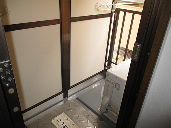 神戸市東灘区住吉東町４丁目の賃貸マンションのバルコニー