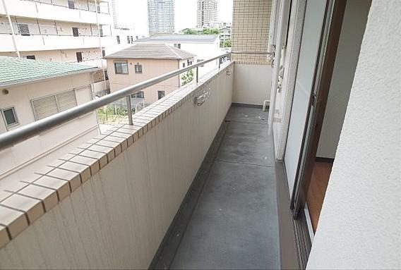 アポリア住吉のバルコニー