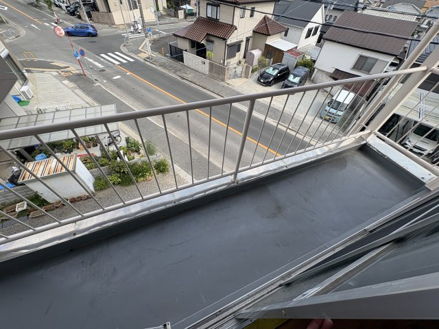 コーポ北村のバルコニー