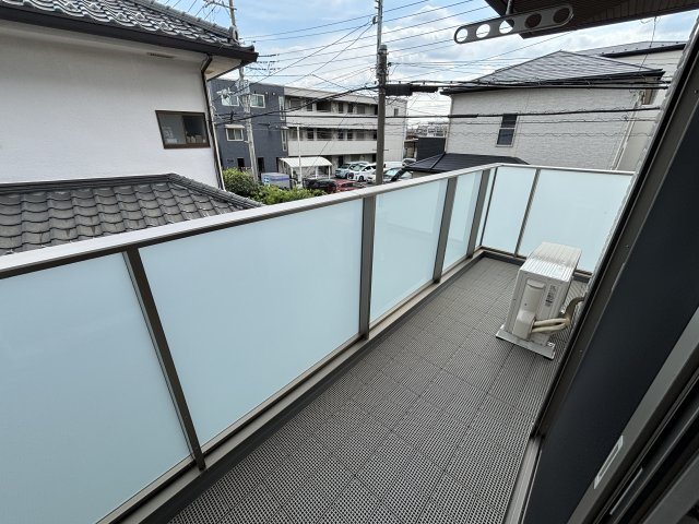 領家プライムコートⅡのバルコニー