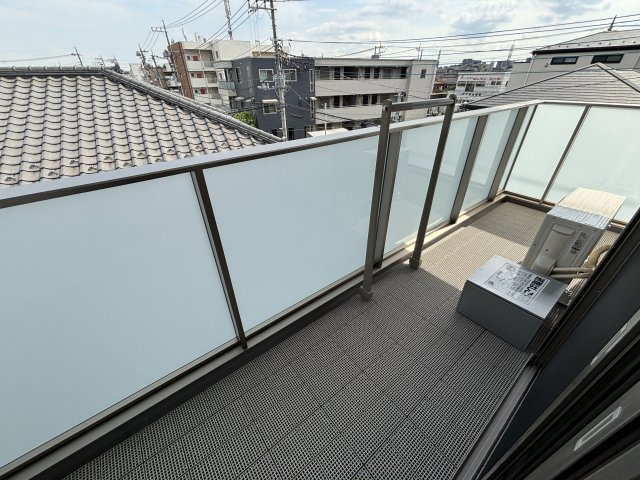 領家プライムコートⅡのバルコニー