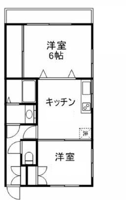 セラ若宮の間取り|間取りです。