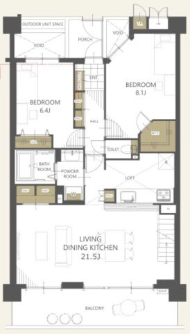 『八王子市マンション』タウンズ八王子センタークレスト【仲介手数料無料】　八王子市狭間町1462-5