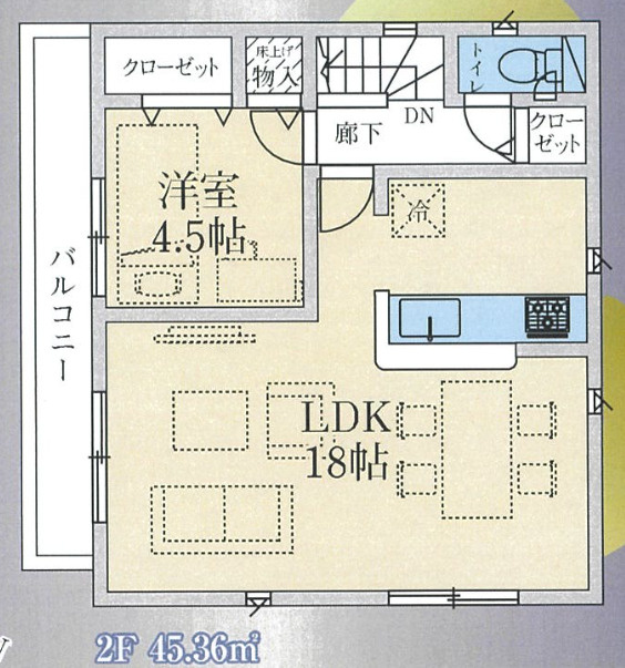 【仲介手数料無料】入間市東藤沢第３０全１棟　入間市の不動産なら西武ハウジングの間取り